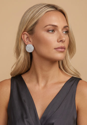 Altino Earrings — Silver