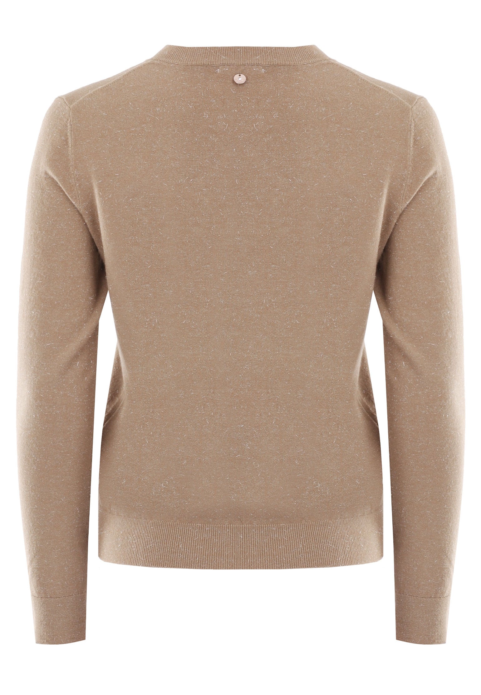 Brown Sfilato pullover - view 3