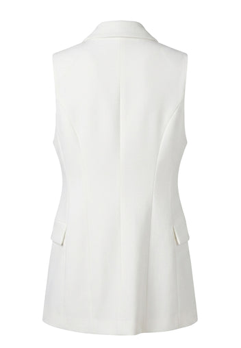 Pellizzano Vest — White