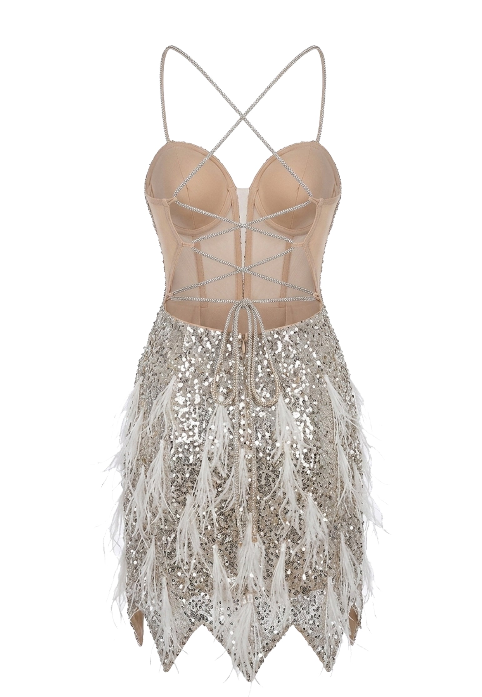 Pelago Dress — Beige