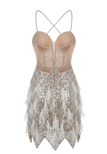 Pelago Dress — Beige