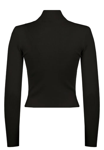 Manocalzati Cardigan — Black