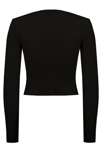Maglie Cardigan — Black