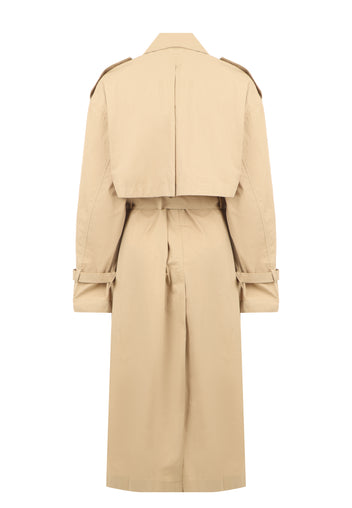 Offida Trench Coat — Beige