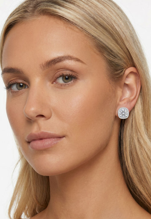 Alia Earrings — White