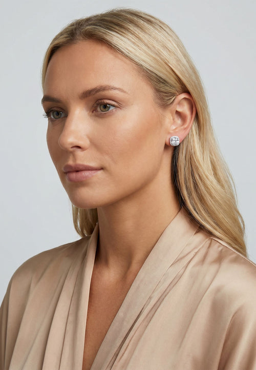 Almese Earrings — Silver