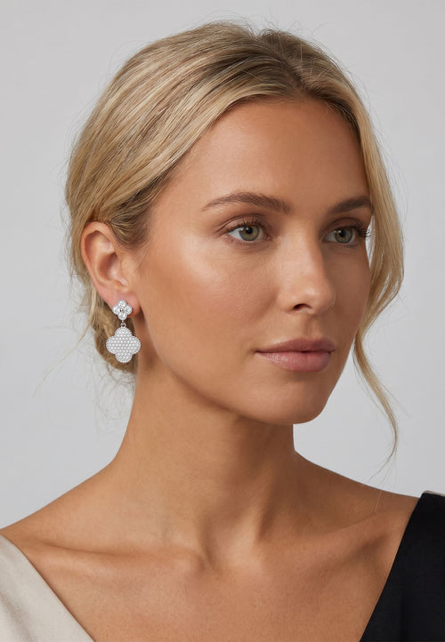 Alluvioni Earrings — Silver