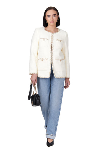 Davoli Cardigan — White