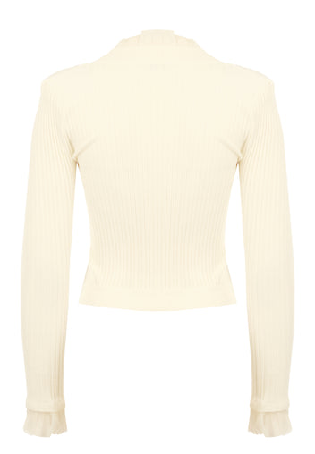 Maniago Cardigan — White