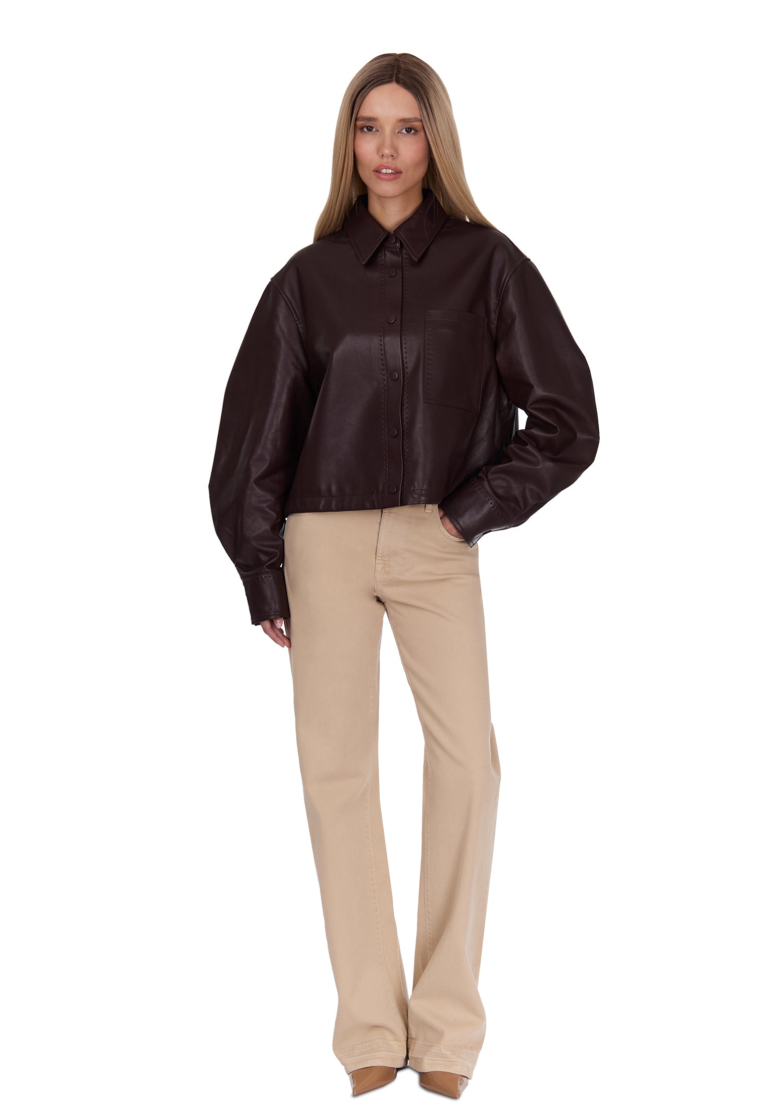 Sfilato Shirt Sfilato126 — Burgundy