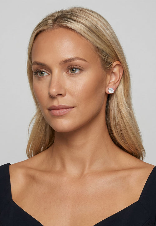 Ancarano Earrings — Silver