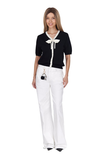 Sfilato Cardigan Kaulonia Cardigan (Sfilato118) — Black