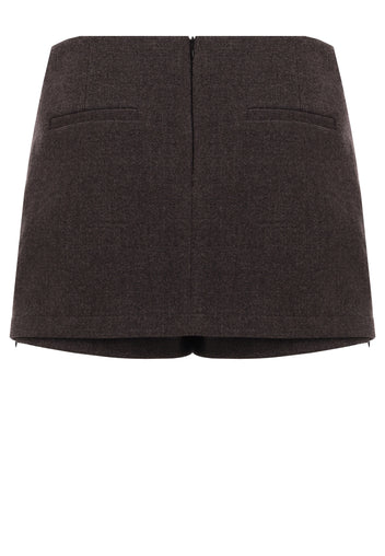 Bagnone Skort — Grey
