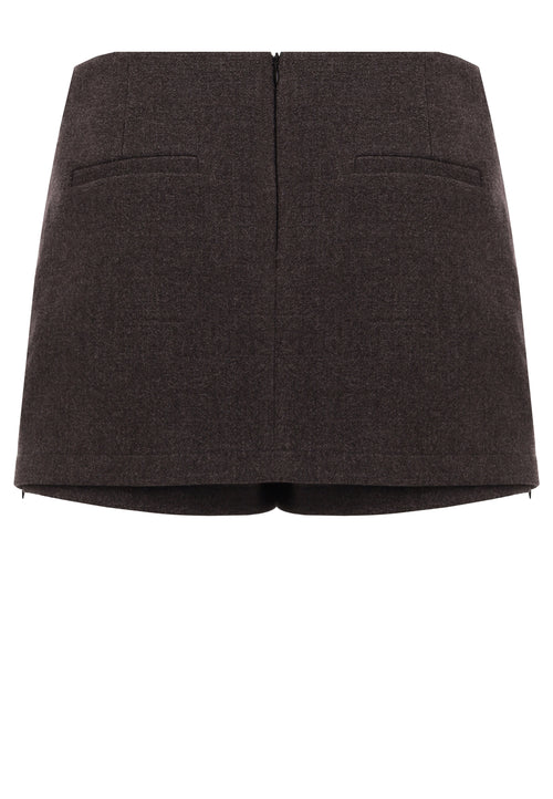 Bagnone Skort — Grey
