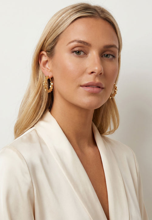 Almenno Earrings — Gold