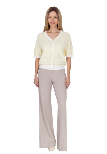 Macchia Cardigan — Yellow