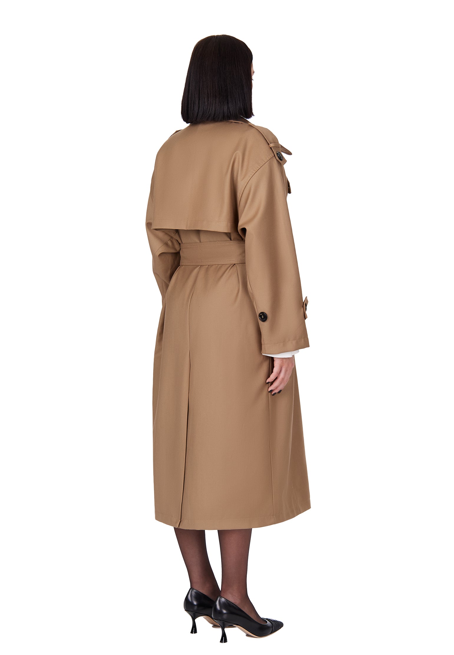 Como Trench Coat — Beige