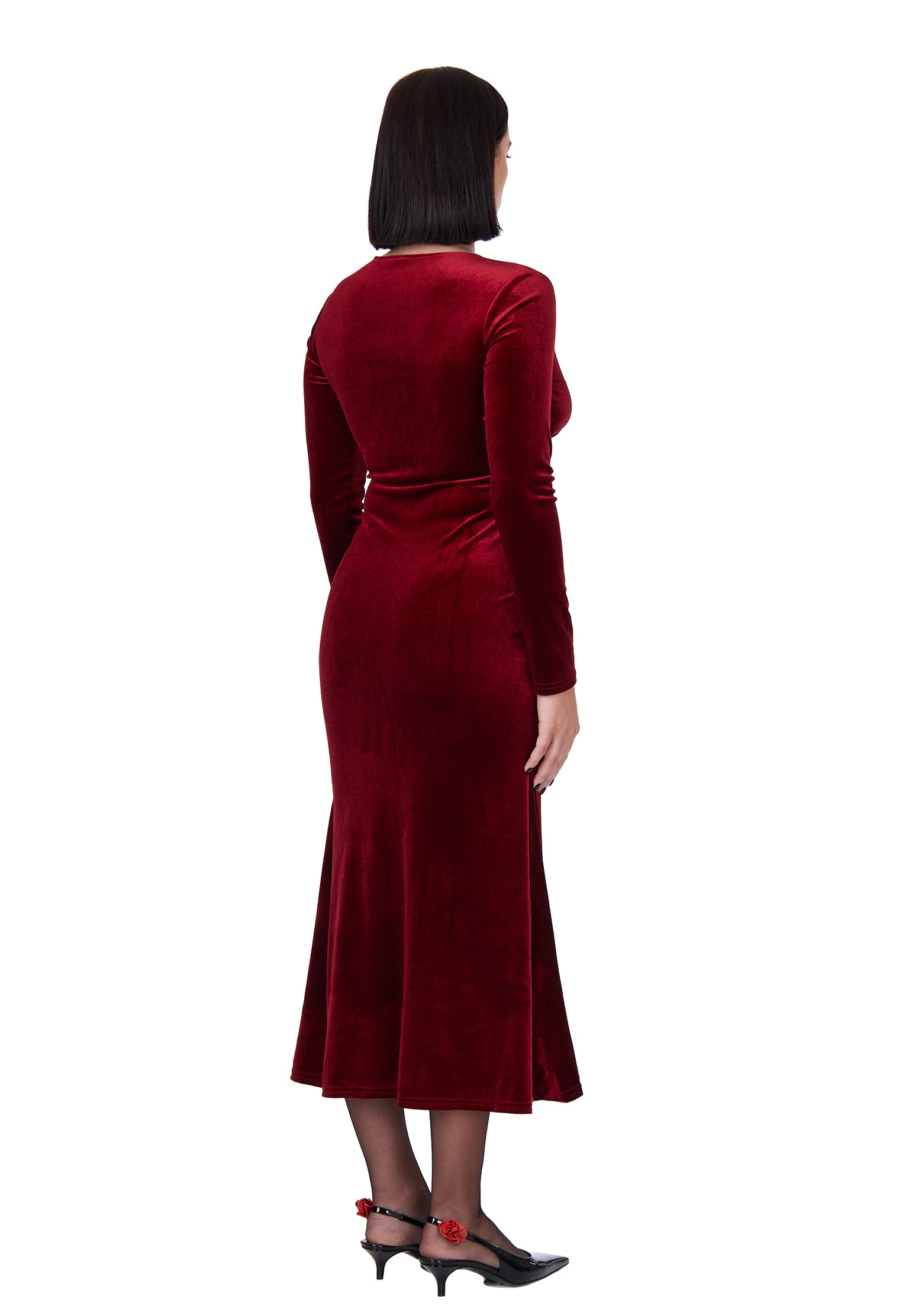 Sfilato Dress Sfilato3 — Burgundy