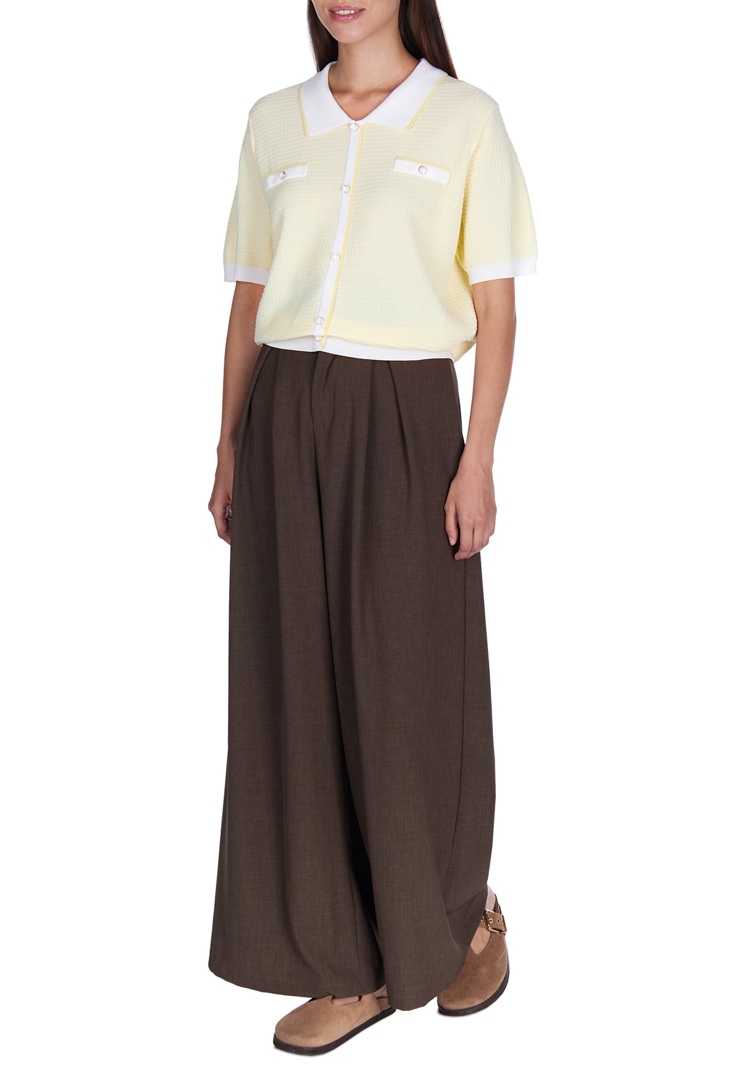 Macello Cardigan — Yellow