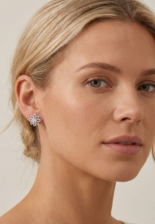Algua Earrings — Silver
