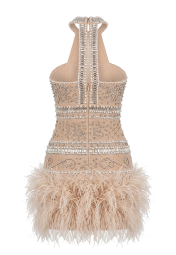 Pella Dress — Beige