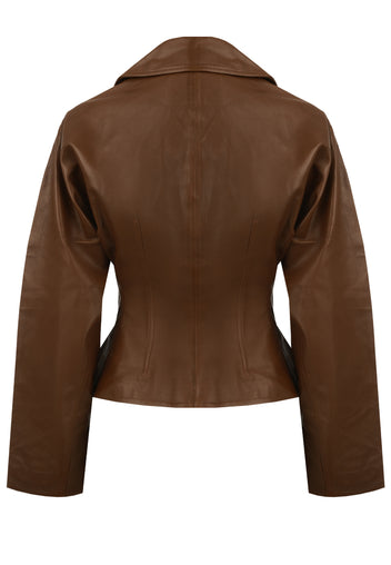 Lanusei Jacket — Brown
