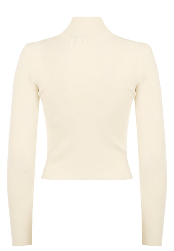 Manocalzati Cardigan — White