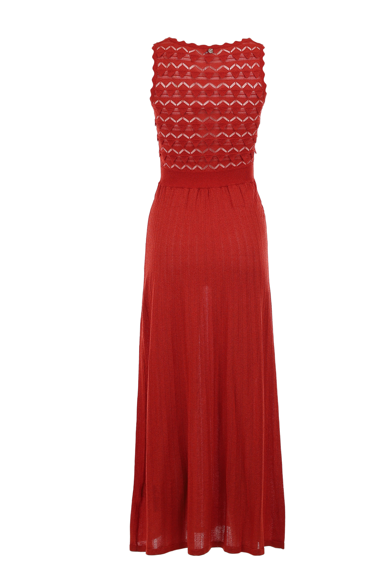 Burgundy Sfilato dress - view 2