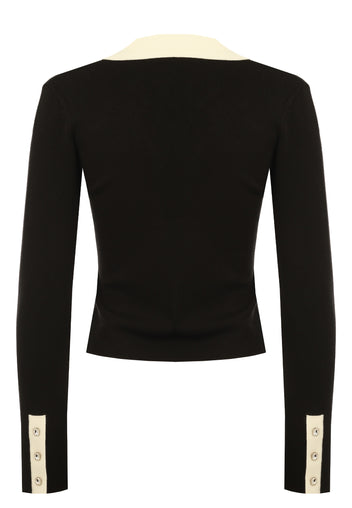 Manoppello Cardigan — Black