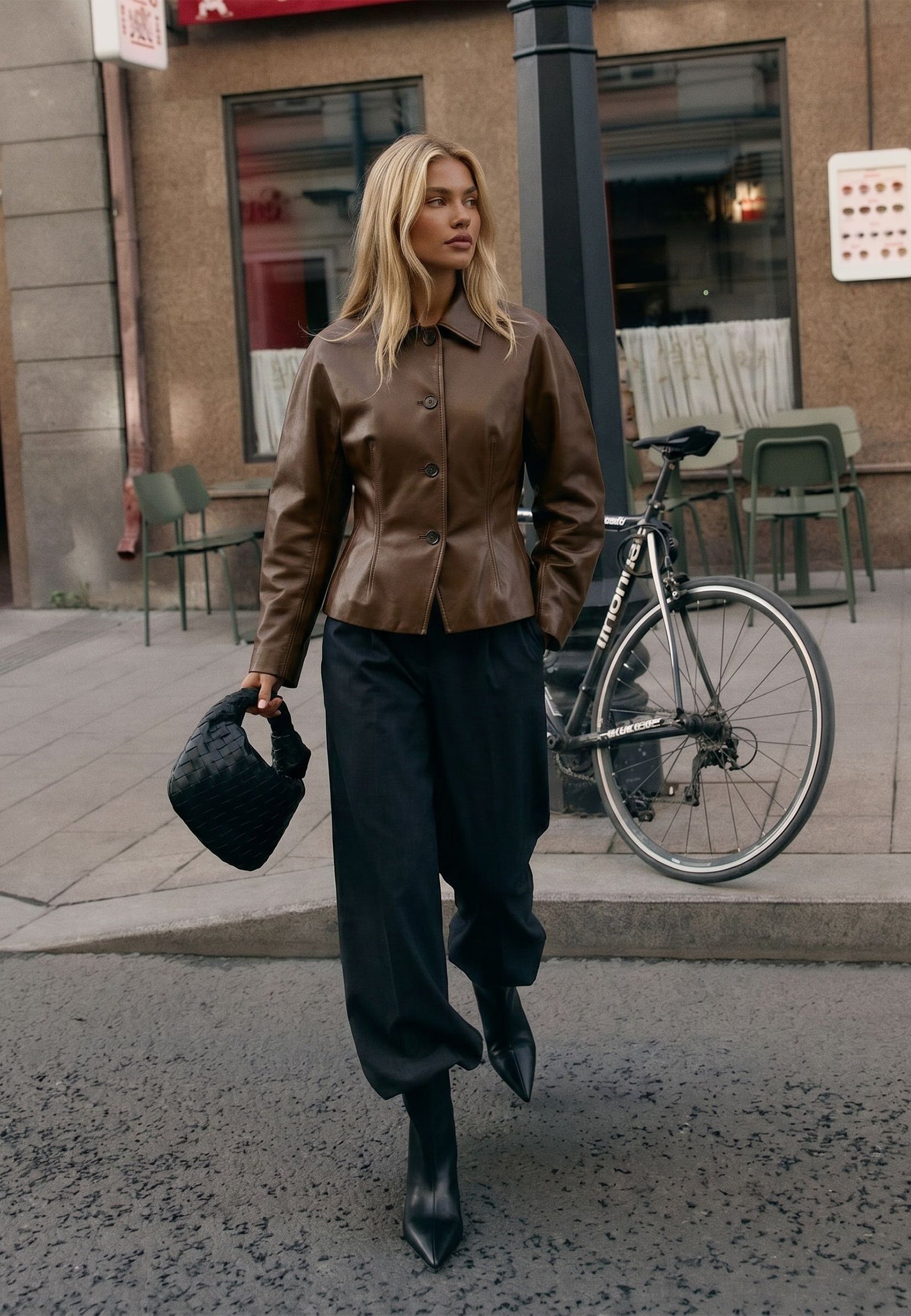 Lanusei Jacket — Brown