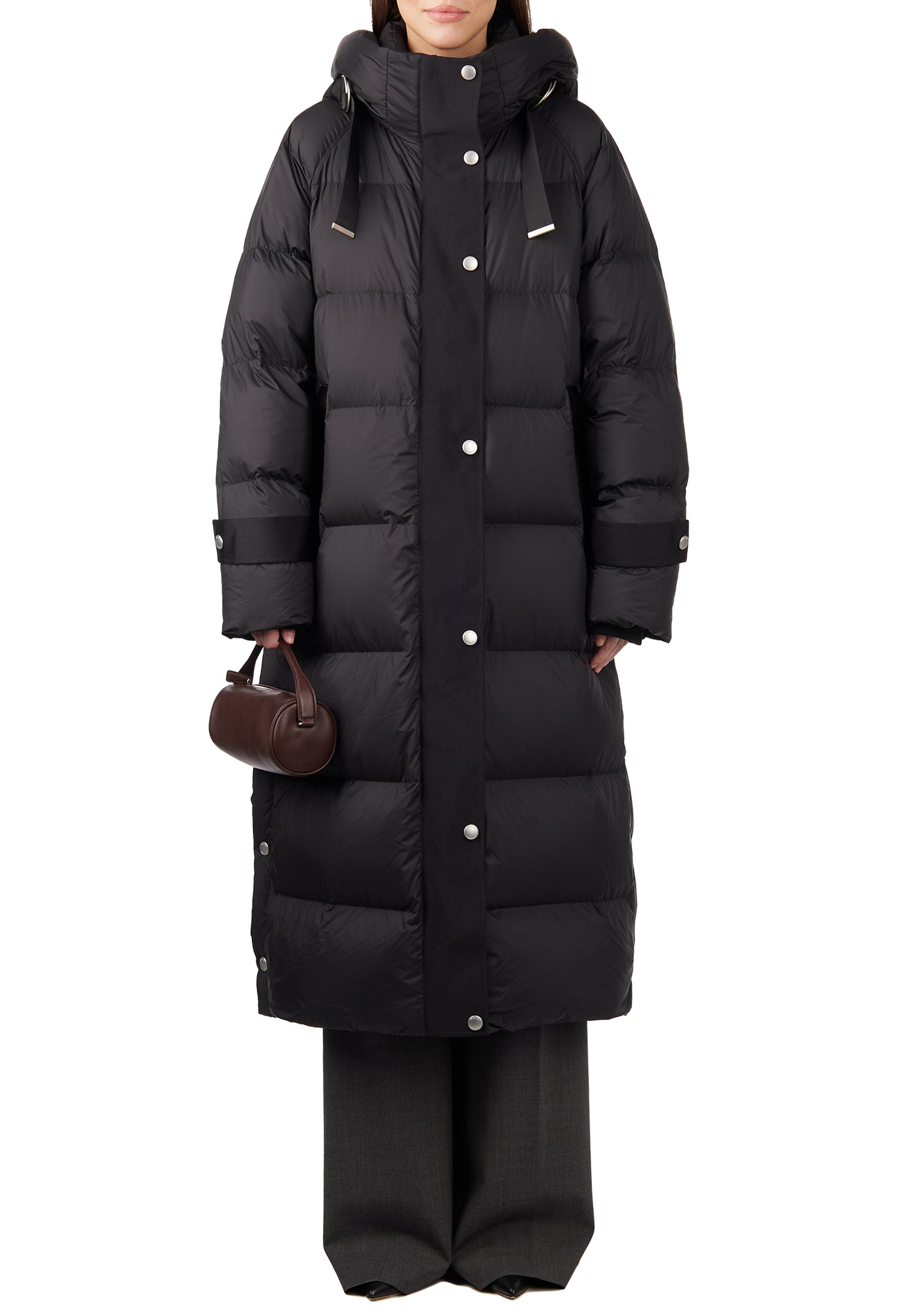 Black Sfilato puffer jacket - view 3
