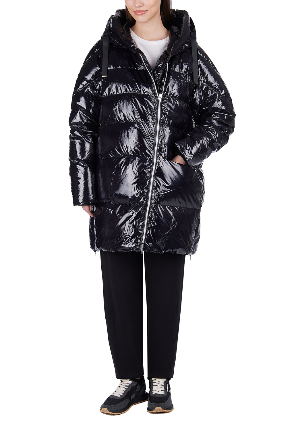 Black Sfilato puffer jacket - view 9