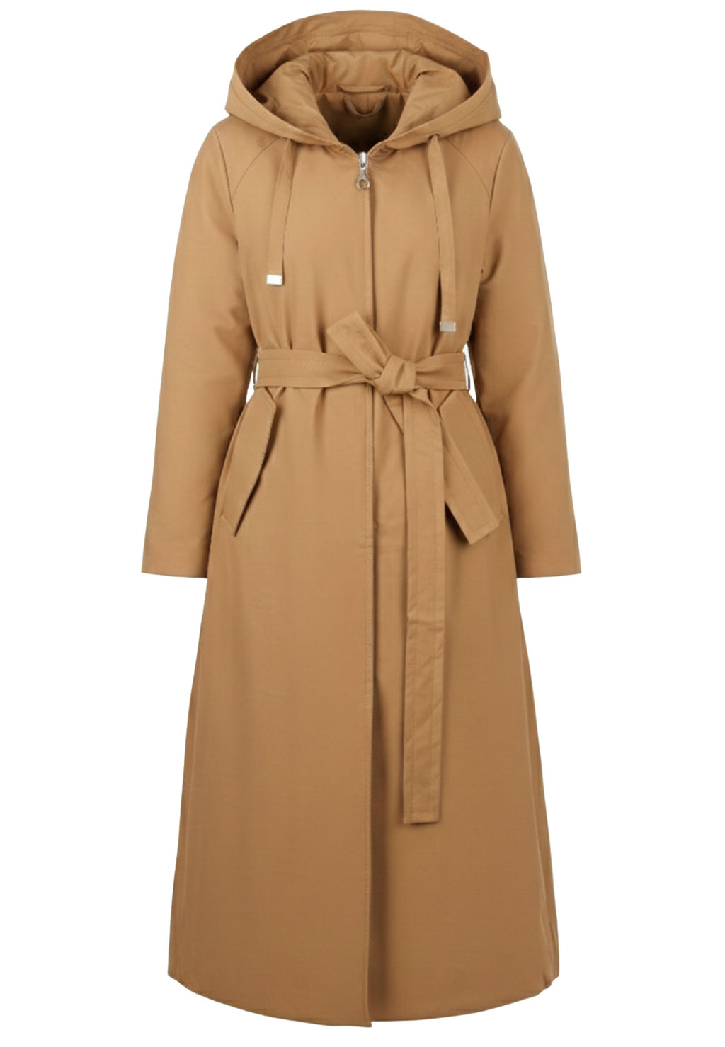 Brown Sfilato trench coat - view 1