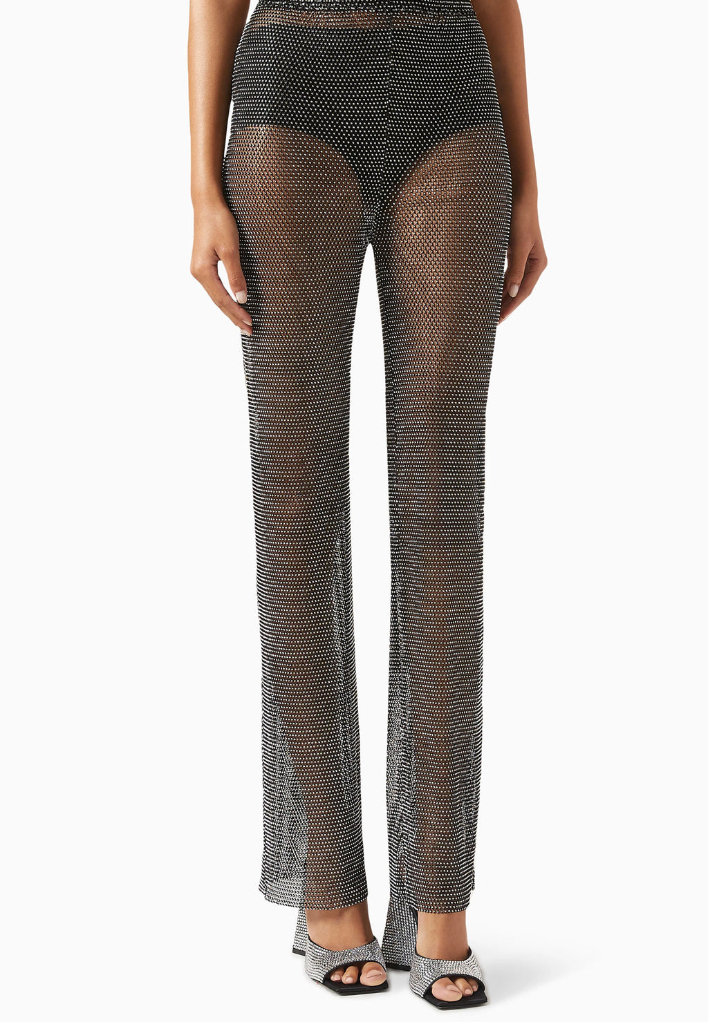 Gray Sfilato trousers - view 2