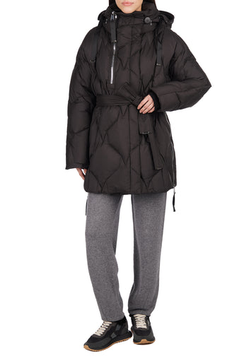 Black Sfilato puffer jacket - view 7