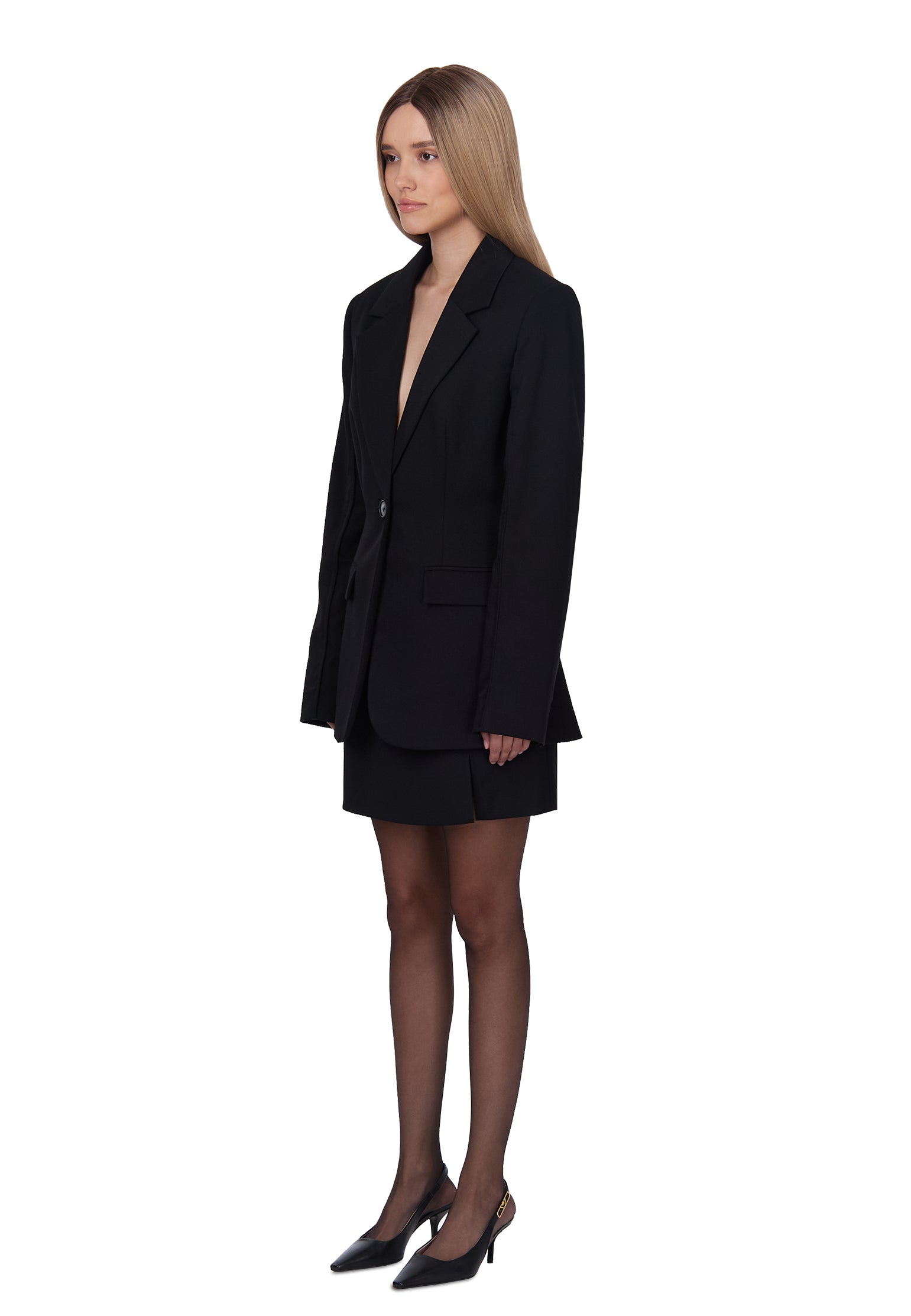 Black Sfilato skirt - view 4
