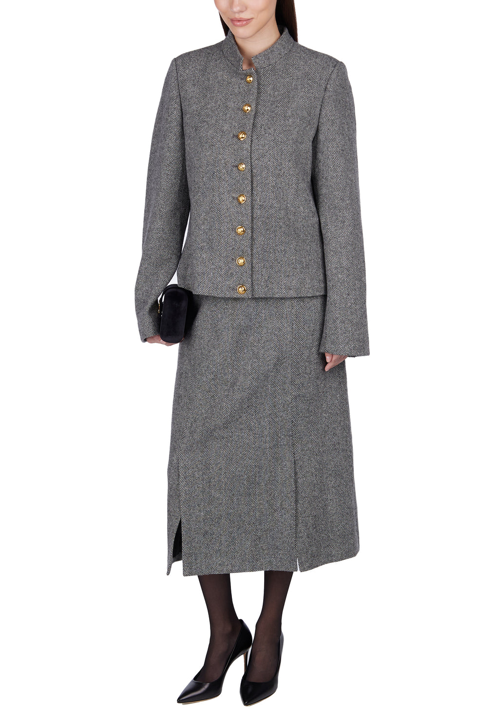 Gray Sfilato jacket - view 4
