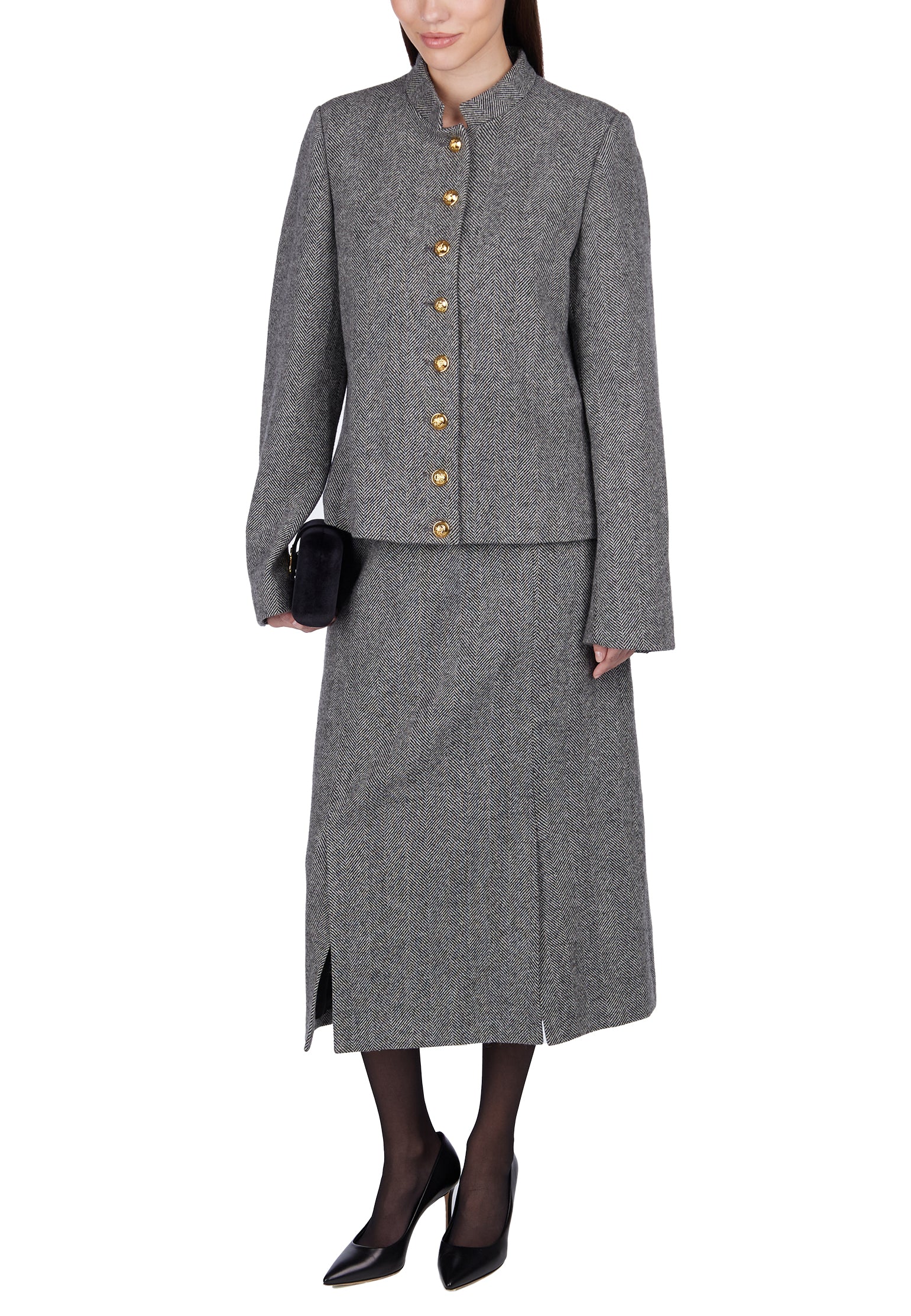 Gray Sfilato jacket - view 4
