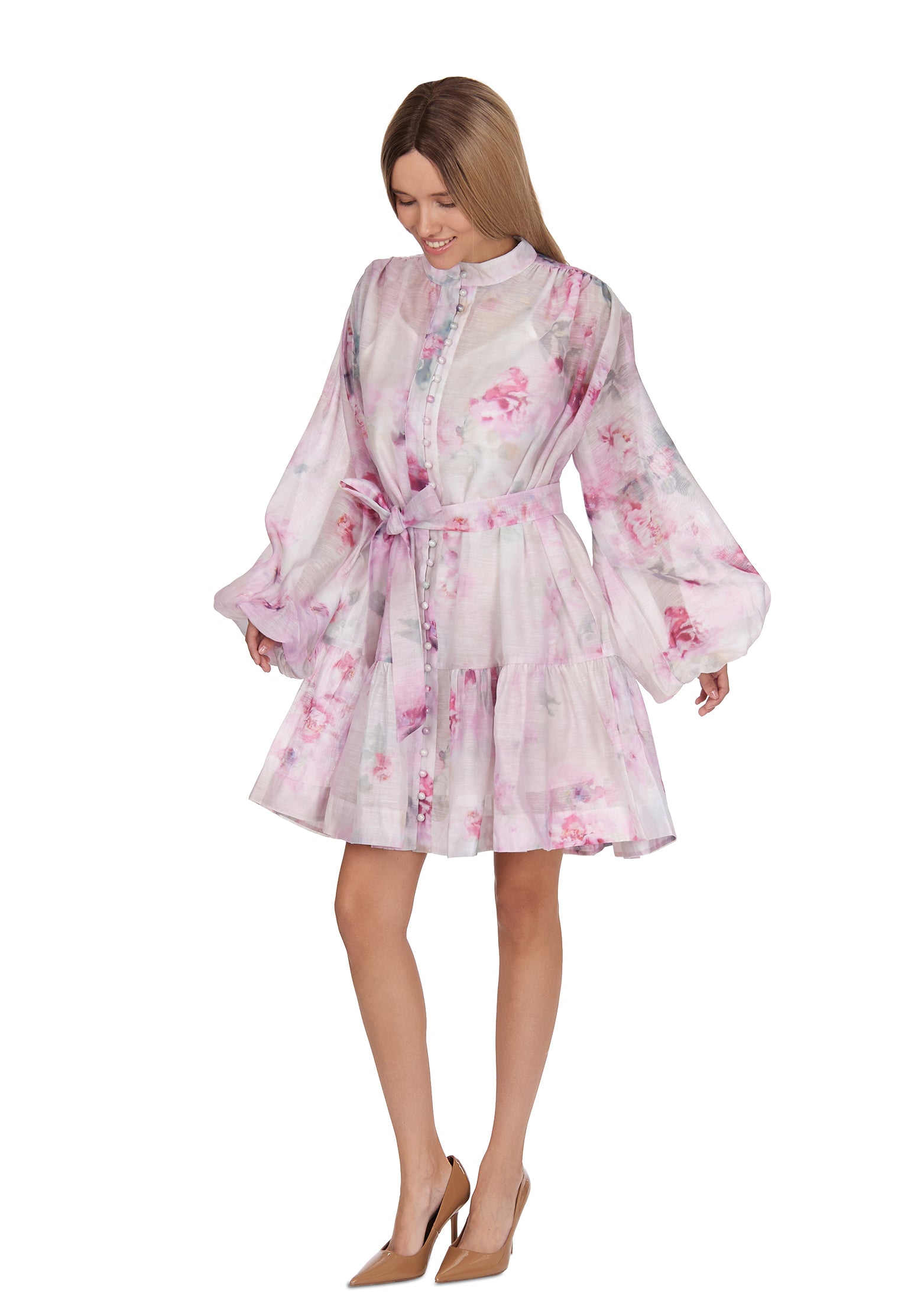 Gray Sfilato dress - view 3