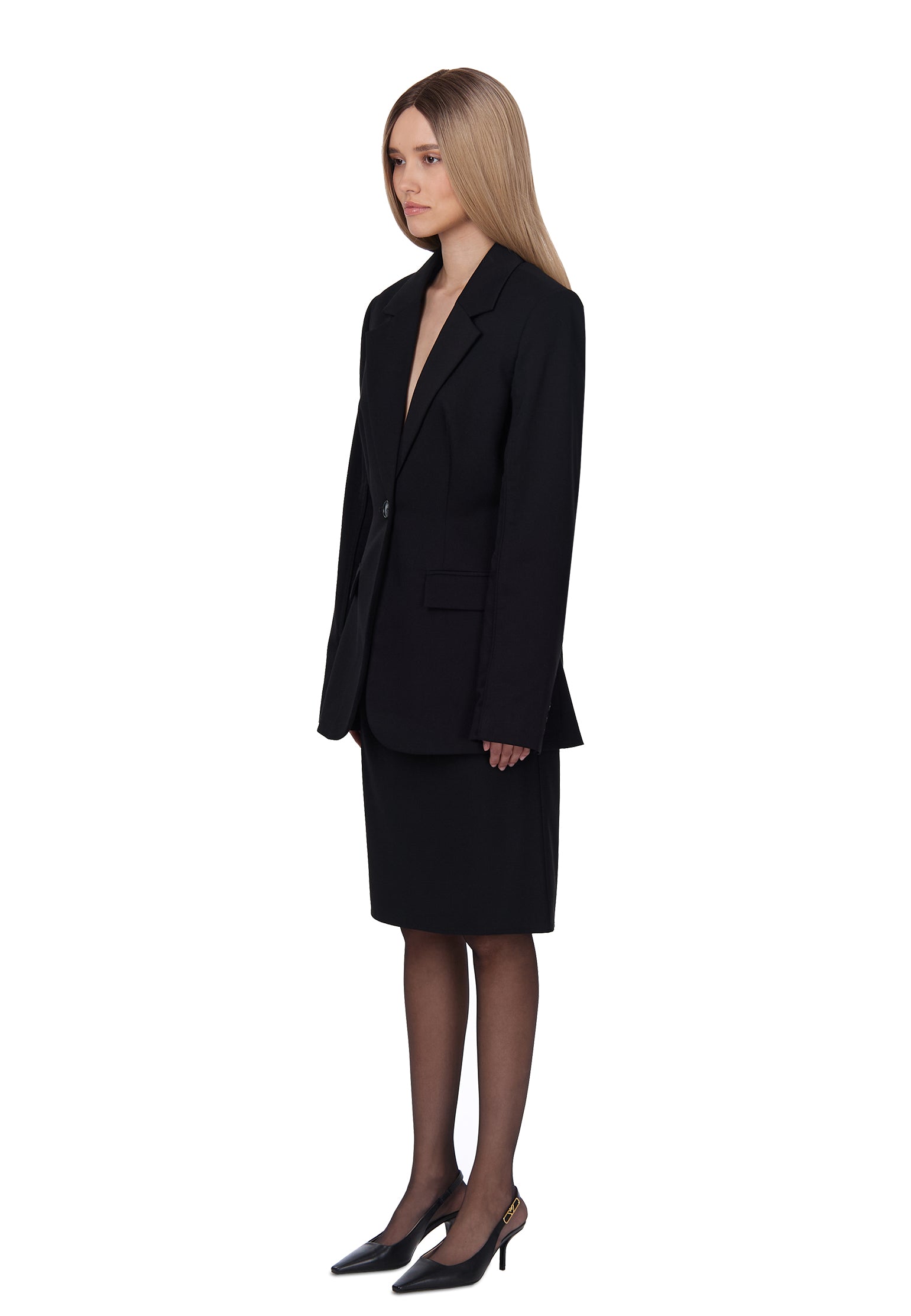 Black Sfilato skirt - view 4