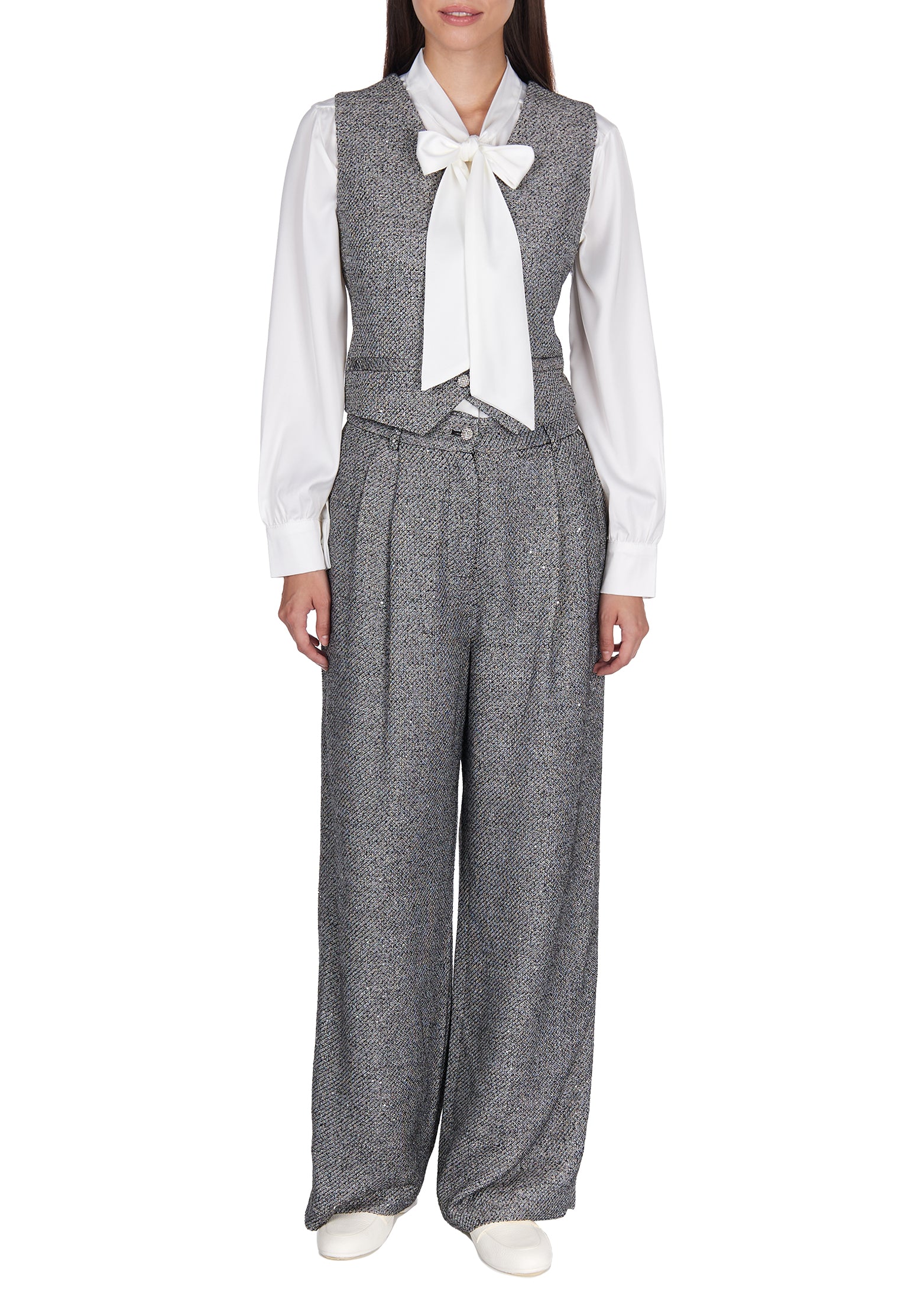 White Sfilato blouse - view 3