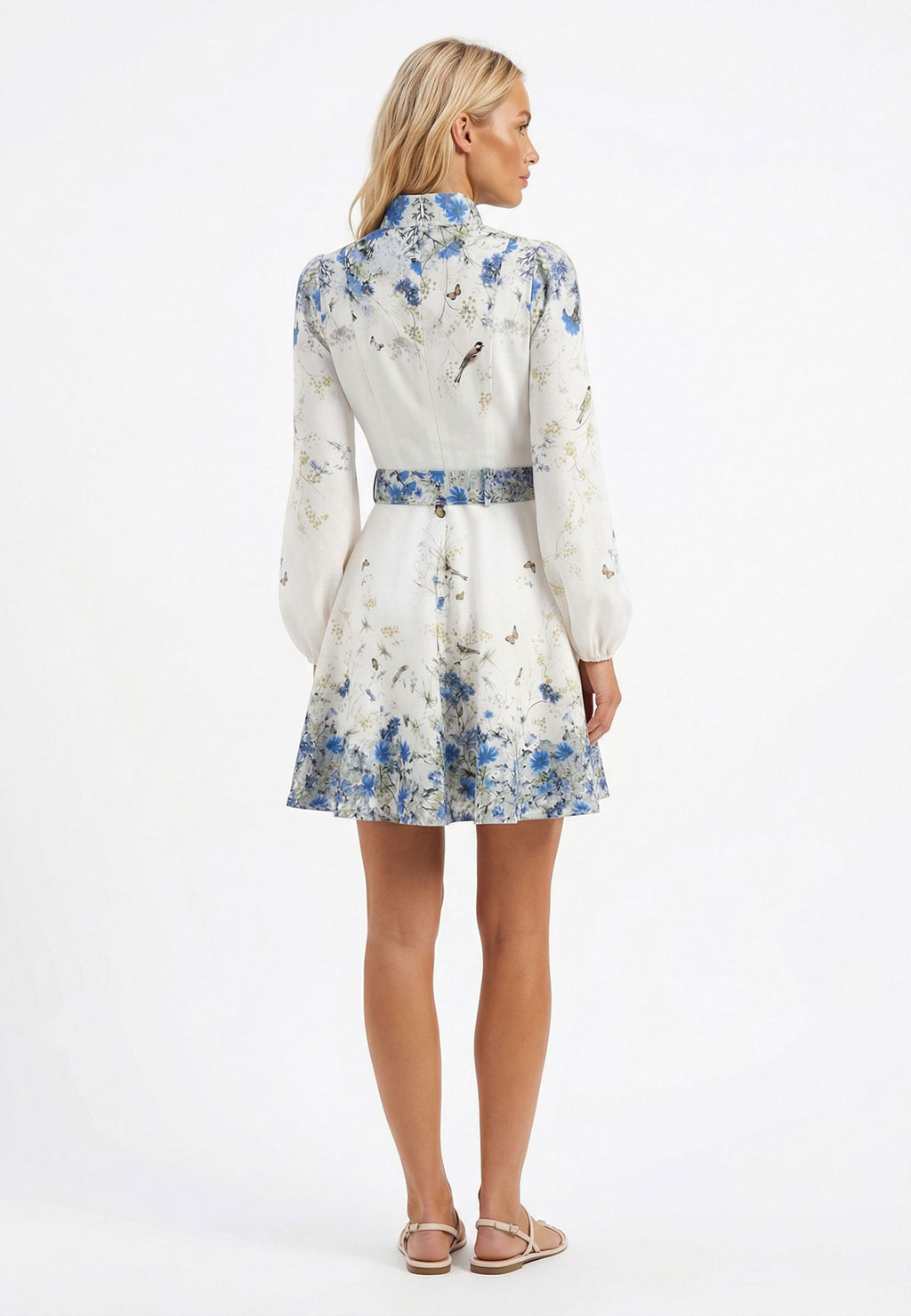 Gray Sfilato dress - view 2