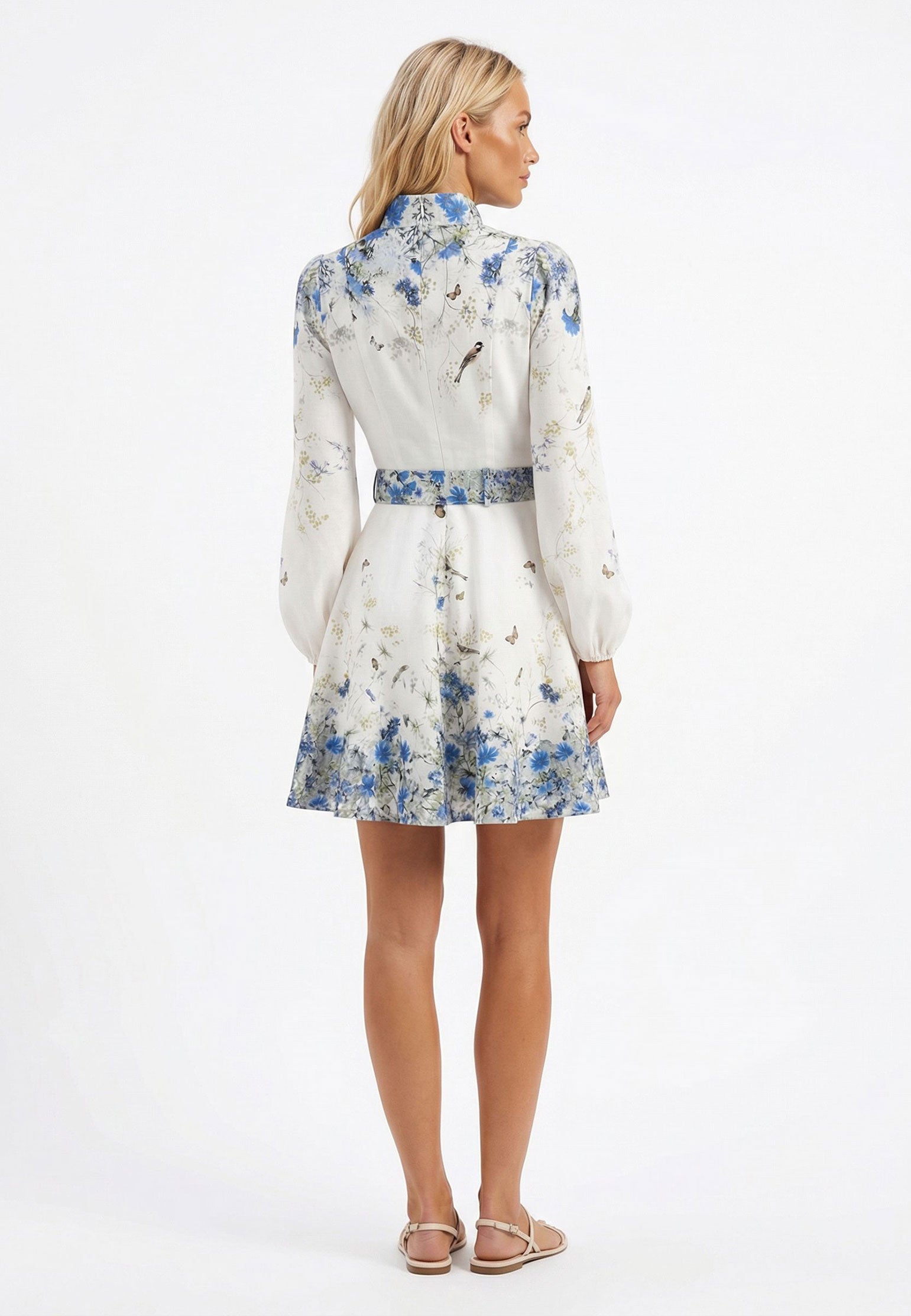Gray Sfilato dress - view 2