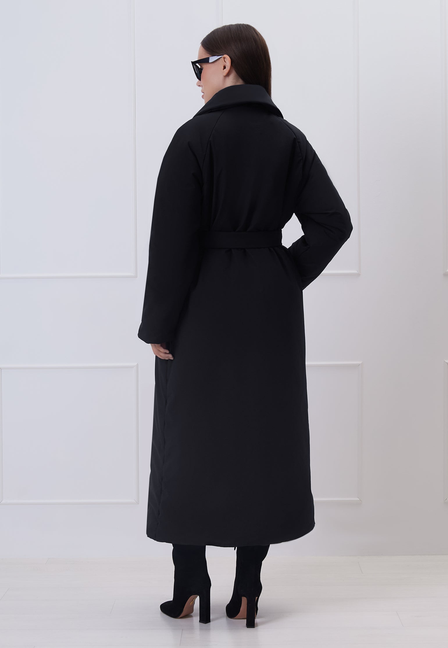 Black Sfilato puffer jacket - view 1