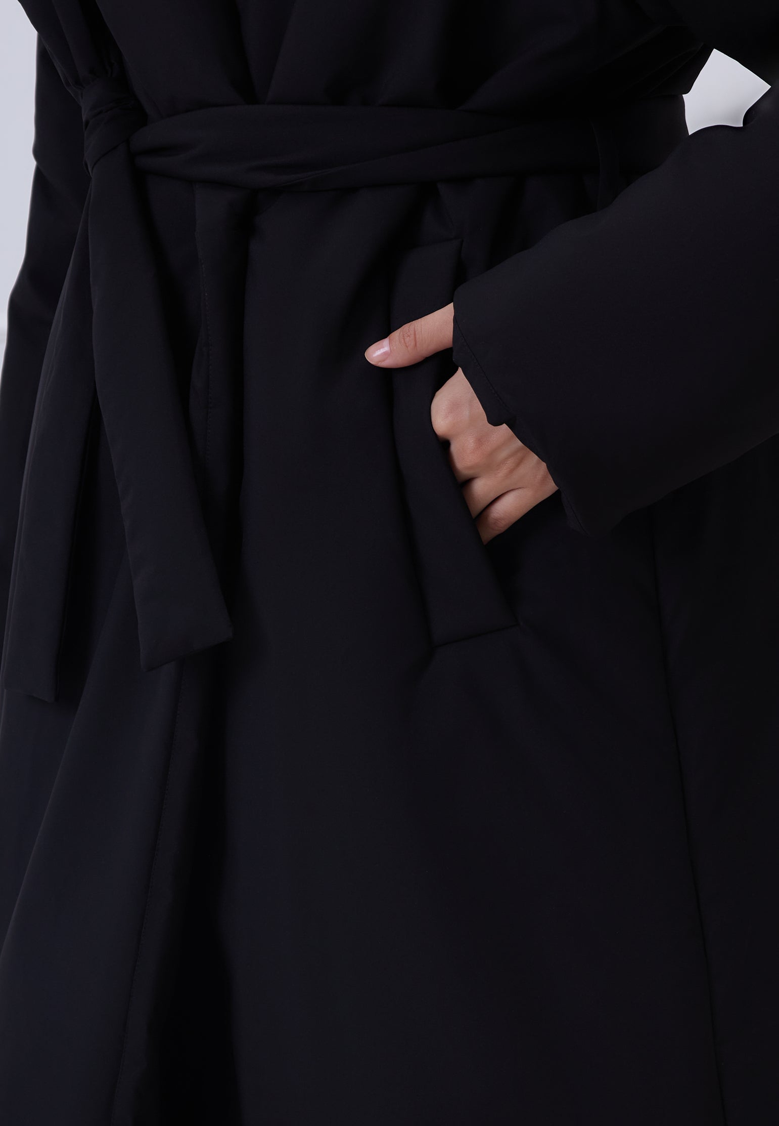 Black Sfilato puffer jacket - view 2