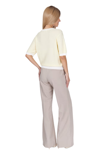 Macchia Cardigan — Yellow