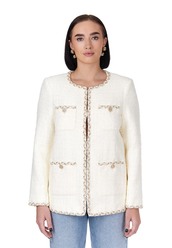 Davoli Cardigan — White