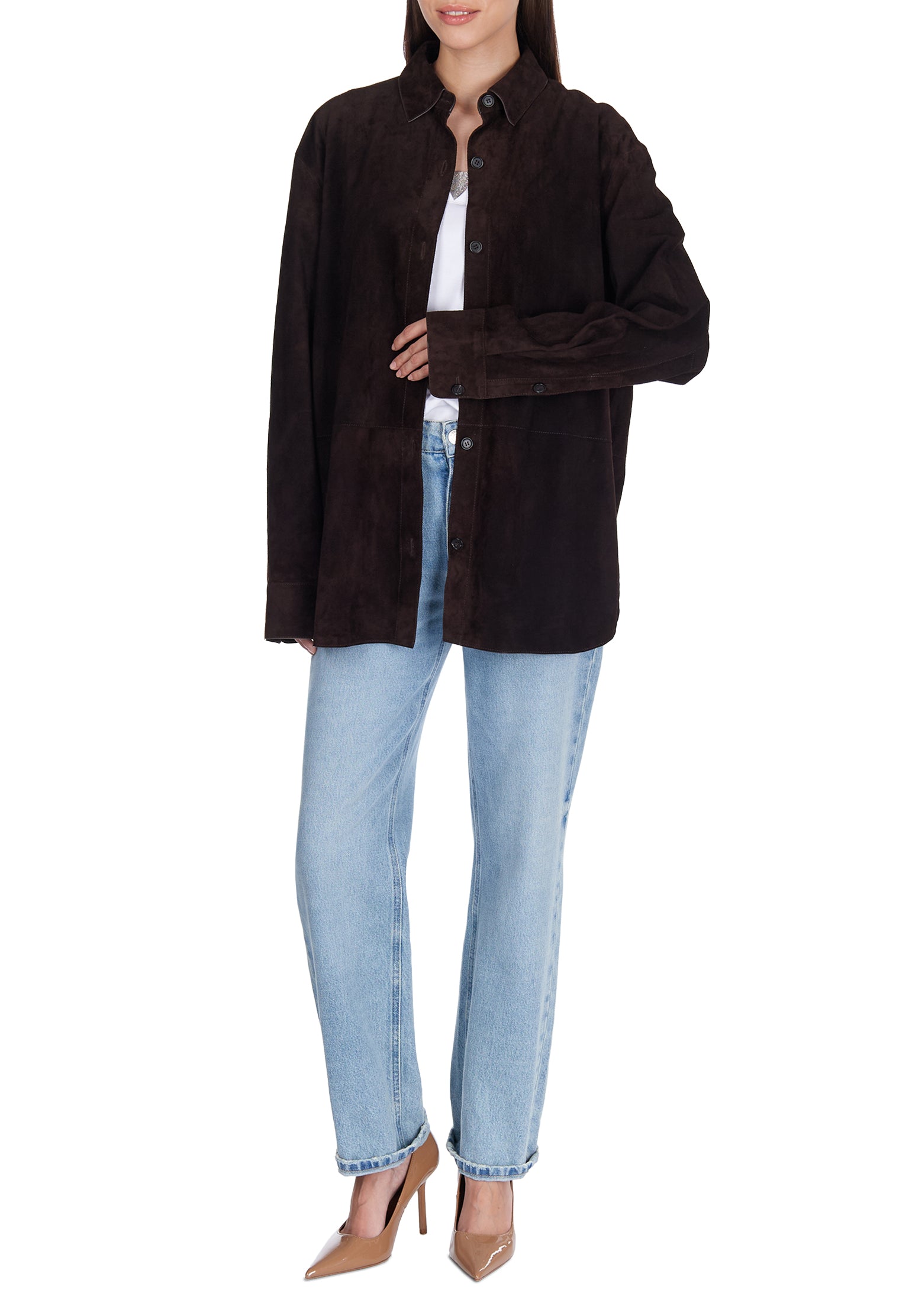 Sfilato Shirt Sfilato62 — Brown