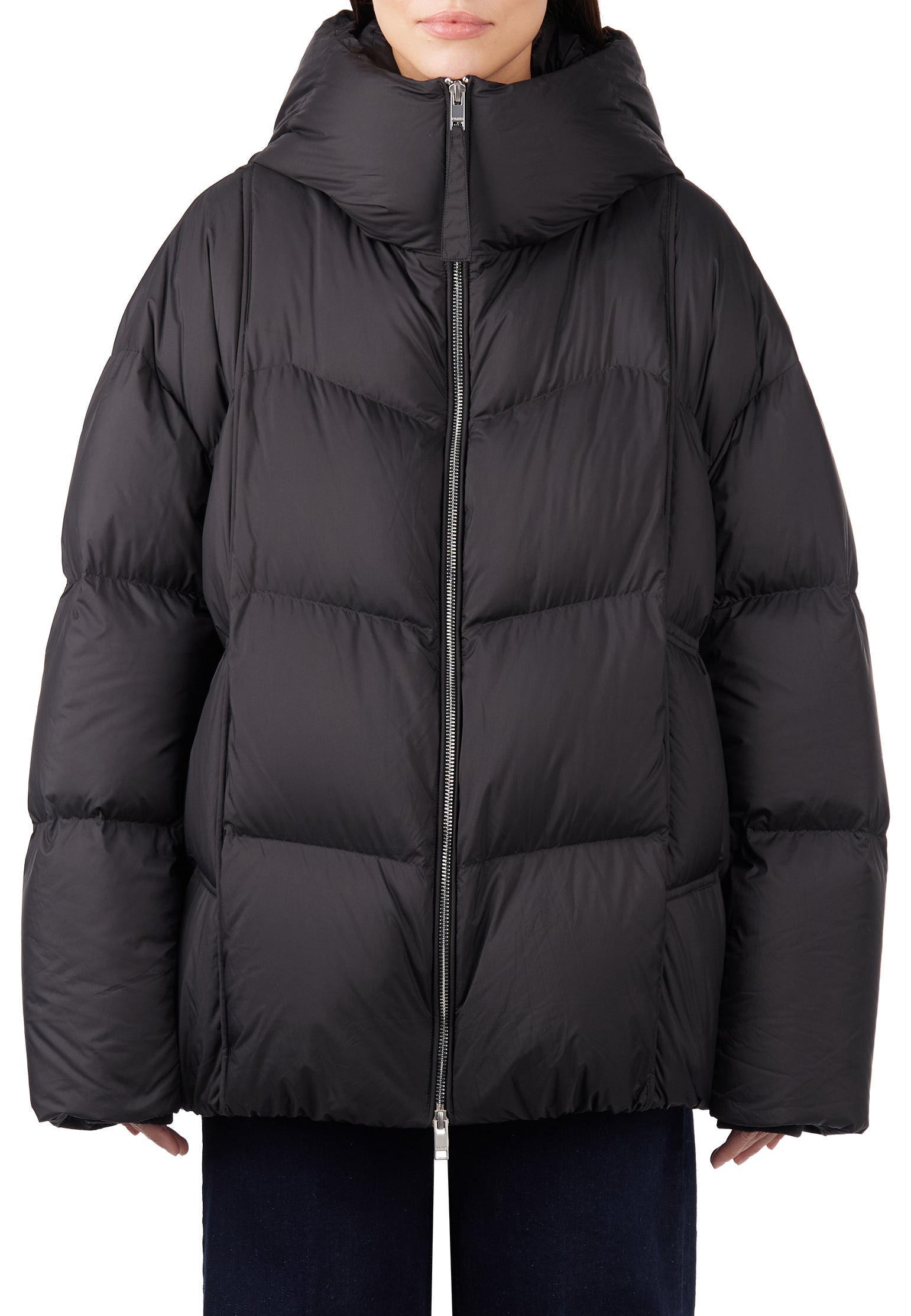 Sfilato Down Jacket ELS5246D (SMPL) — Black