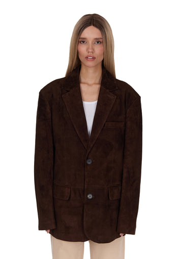 Belluno Blazer — Brown